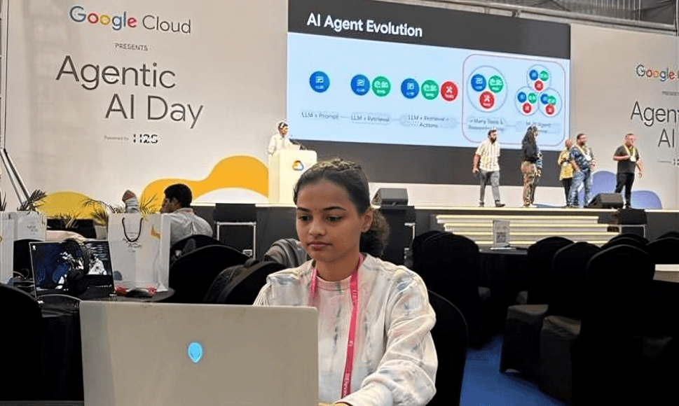Anusha at Agentic AI Day